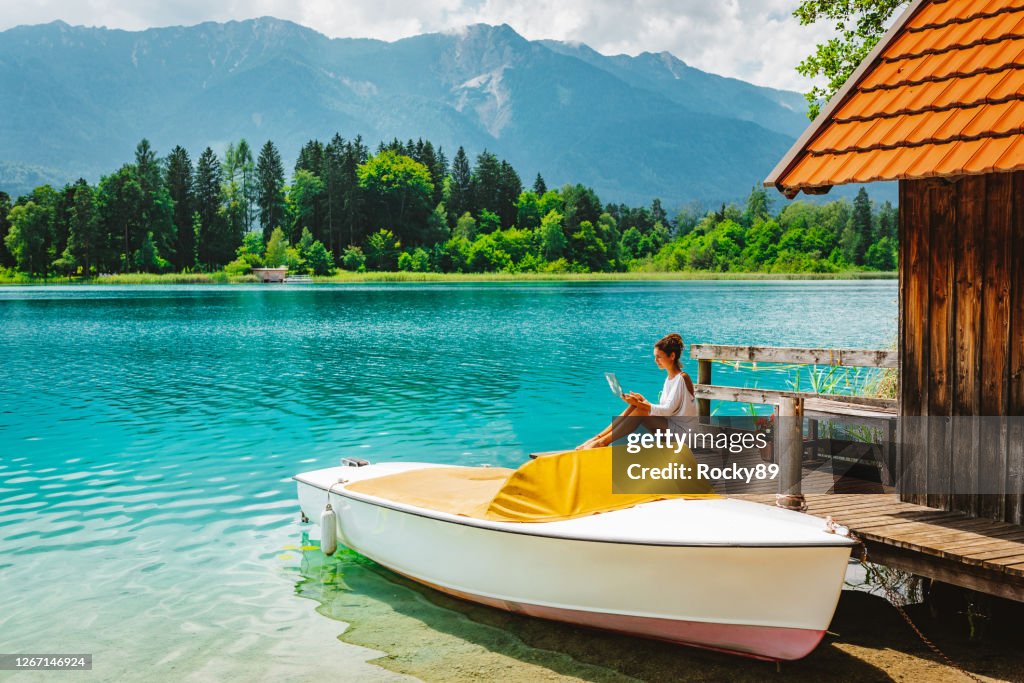Remote Working and Enjoying Bleisure Time at Lake Faak in Austria