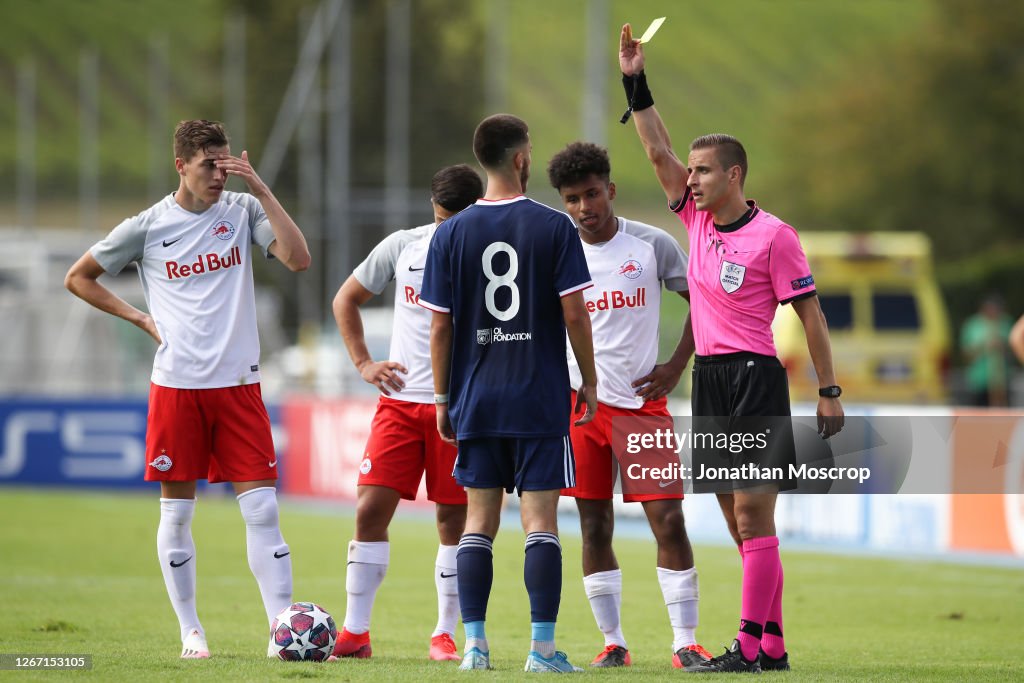 Salzburg v Olympique Lyonnais - UEFA Youth League Quarter Final