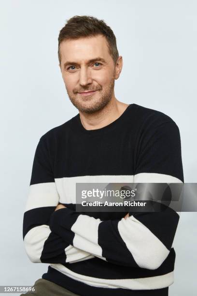 Actor Richard Armitage from 'The Lodge' poses for a portrait in the Pizza Hut Lounge in Park City, Utah on January 24, 2019 in Park City, Utah.