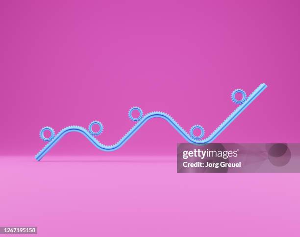 U Shape Graph Stock U Shaped Graph Fotografías e imágenes de stock - Getty Images