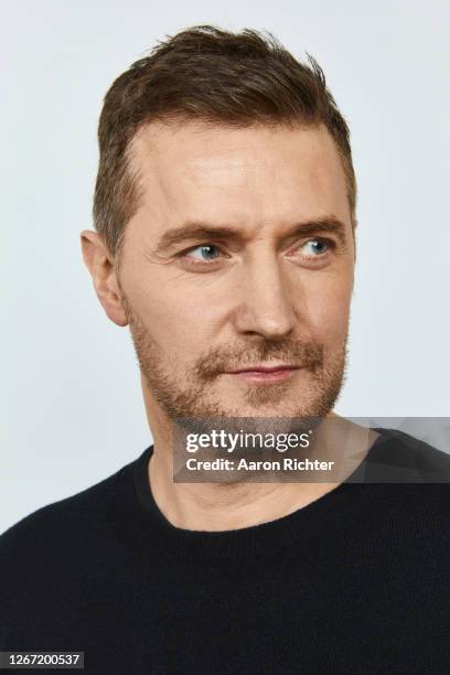 Actor Richard Armitage from 'The Lodge' poses for a portrait in the Pizza Hut Lounge in Park City, Utah on January 24, 2019 in Park City, Utah.