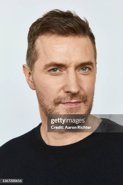 Actor Richard Armitage from 'The Lodge' poses for a portrait in the Pizza Hut Lounge in Park City, Utah on January 24, 2019 in Park City, Utah.