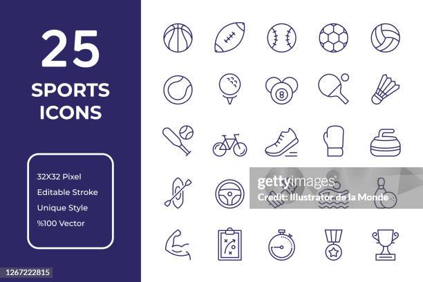 sport line line icon design - halter stock illustrations