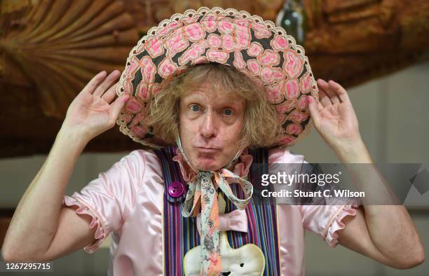 Grayson Perry unveils the "Tomb of the Unknown Craftsman" at the British Museum on August 20, 2020 in London, England. The unveiling is ahead of the...