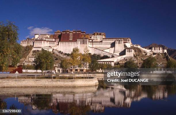 Le palais du Potala à Lhassa, au Tibet, Chine.