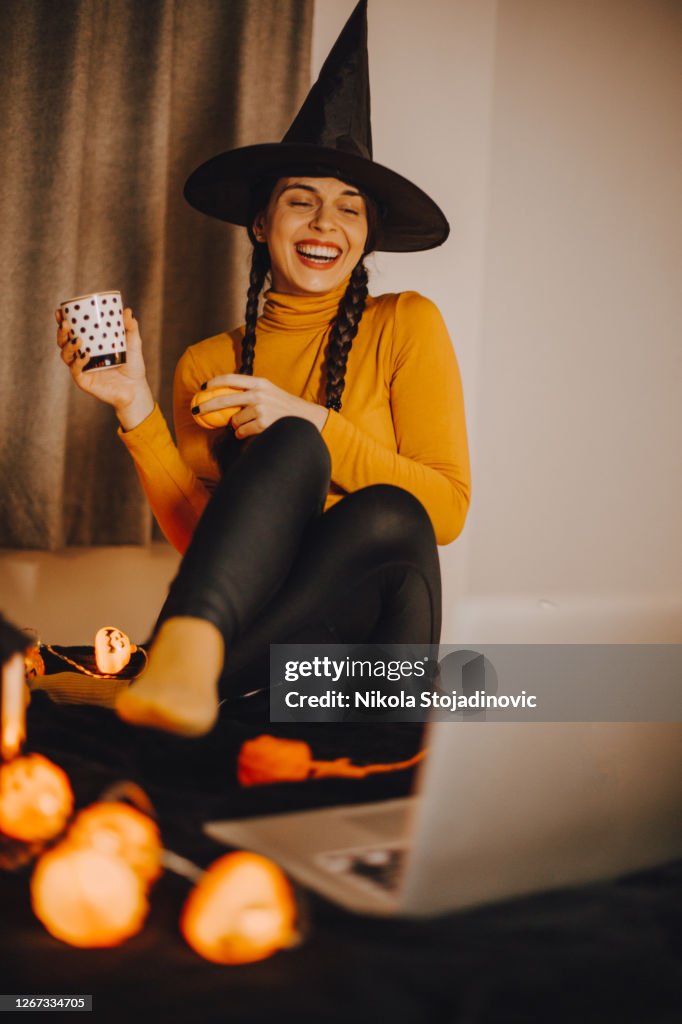It's coffee time, halloween