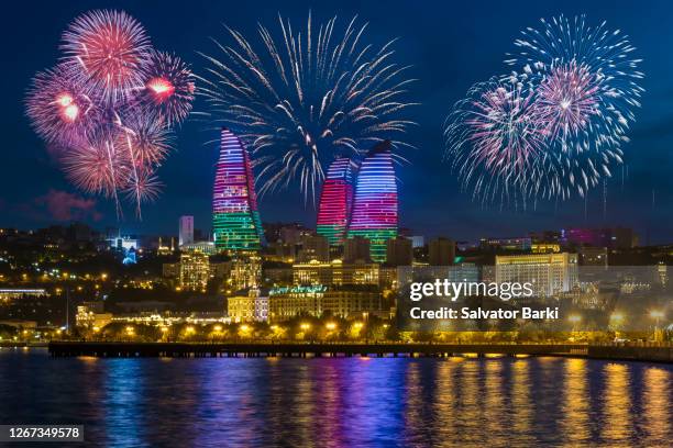 baku celebrates - アゼルバイジャン ストックフォトと画像