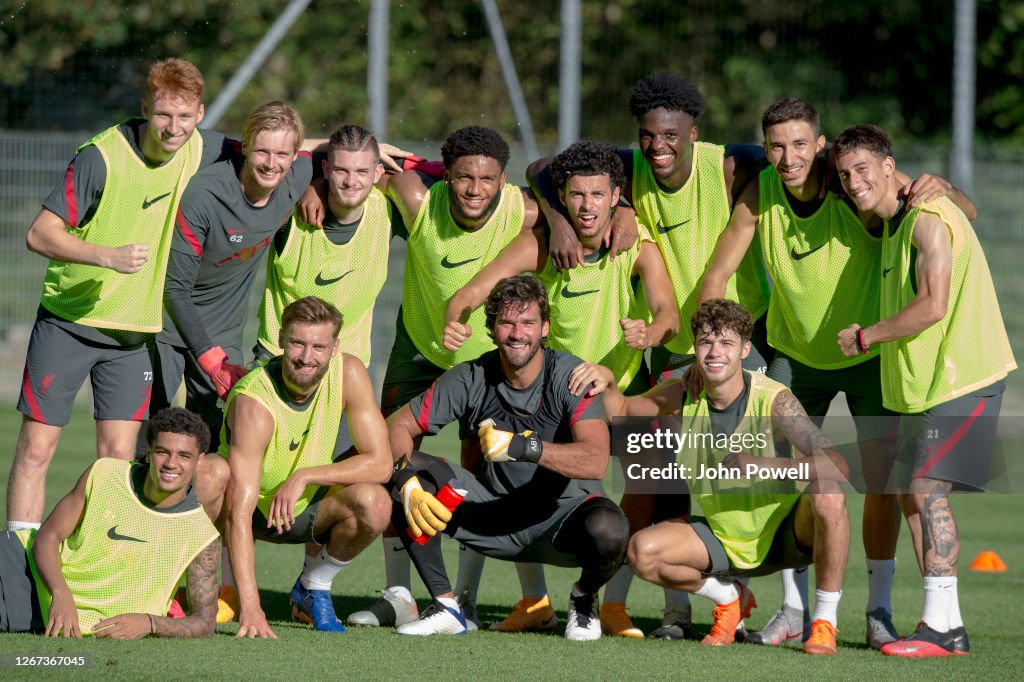 Liverpool Pre-Season Training Session