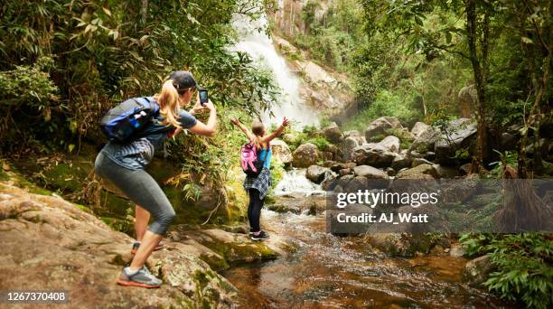having fun on the hiking trip - tourism in brazil stock pictures, royalty-free photos & images