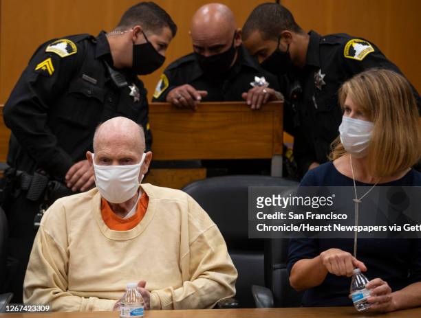 Joseph James DeAngelo during the second day of victim impact statements at the Gordon D. Schaber Sacramento County Courthouse on Wednesday, Aug. 19...