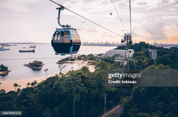 sentosa island singapur - sentosa island stock-fotos und bilder