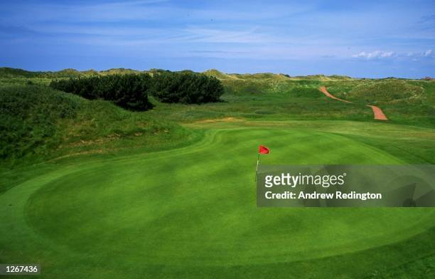 General view of the 159 yard, par 3, 12th hole at Royal Birkdale Golf Club in Lancashire, England. \ Mandatory Credit: Andrew Redington/Allsport