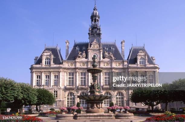 Hôtel de ville de Limoges, dans la Haute-Vienne, France.