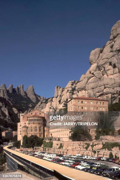 Abbaye Santa Maria de Montserrat, circa 1990, Espagne.