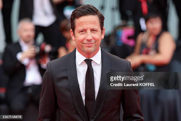 Ross McCall walks the red carpet ahead of the Opening Ceremony and the "La Vérité" screening during the 76th Venice Film Festival at Sala Grande on...