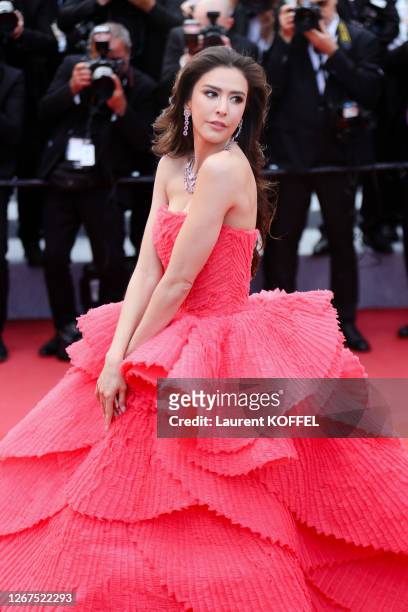 Rita Sririta Jensen attends the screening of "Les Miserables" during the 72nd annual Cannes Film Festival on May 15, 2019 in Cannes, France.