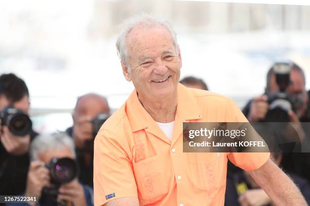 Bill Murray attends the photocall for "The Dead Don't Die" during the 72nd annual Cannes Film Festival on May 15, 2019 in Cannes, France.