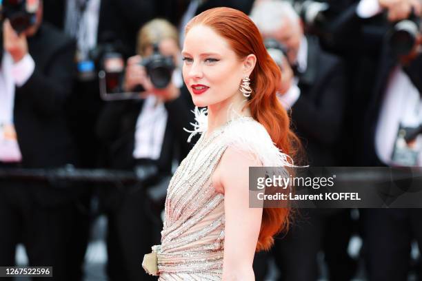 Model Barbara Meier attends the opening ceremony and screening of "The Dead Don't Die" movie during the 72nd annual Cannes Film Festival on May 14,...