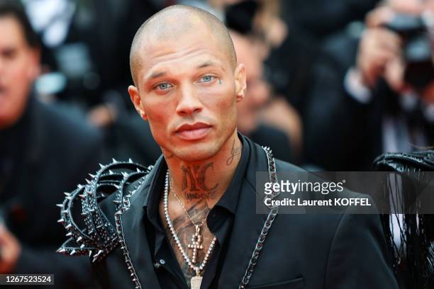 Model Jeremy Meeks attends the opening ceremony and screening of "The Dead Don't Die" movie during the 72nd annual Cannes Film Festival on May 14,...