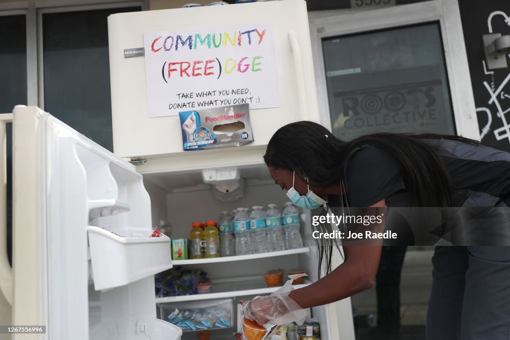 Community Fridges Around Miami Offer Food For Those In Need
