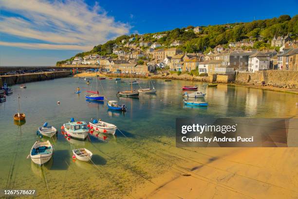 mousehole, cornwall, united kingdom - mouse hole stock pictures, royalty-free photos & images