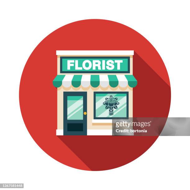 florist shop icon - centerpiece stock illustrations