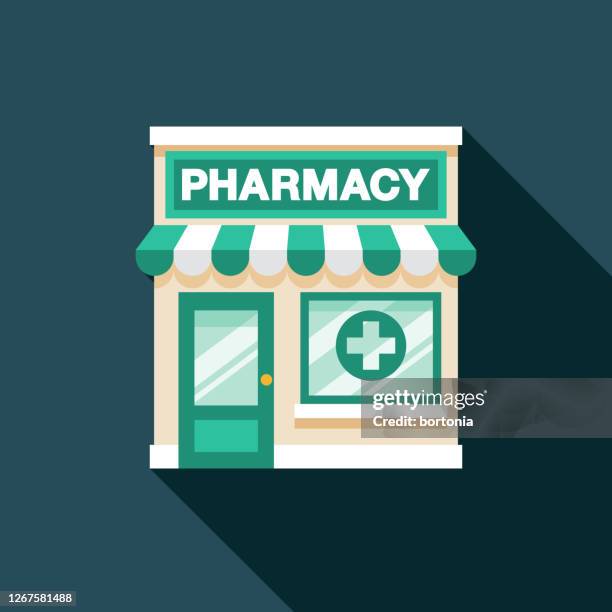 pharmacy icon - pharmacy vector stock illustrations