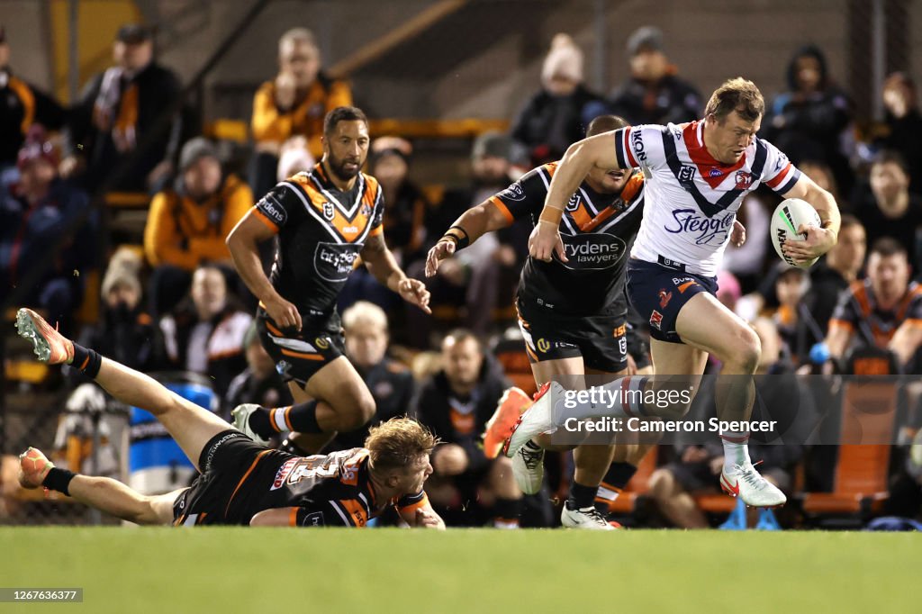 NRL Rd 15 - Tigers v Roosters