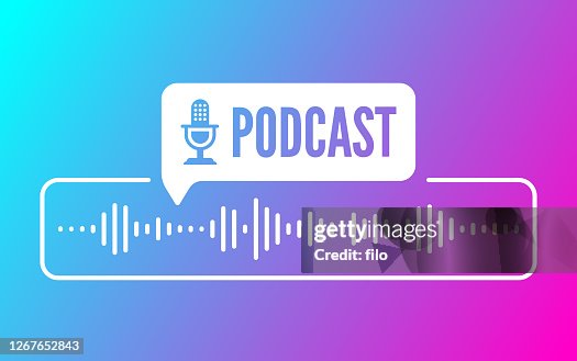 Podcast Sound Audio Wave Design Podcast Sound Audio Wave Design