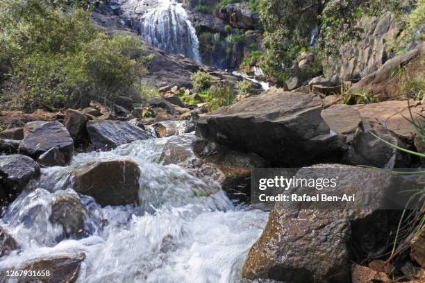 lesmurdie falls in perth western australia - lesmurdie falls stock pictures, royalty-free photos & images