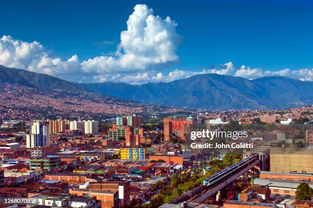 medellin, colombia - metro medellin stock pictures, royalty-free photos & images