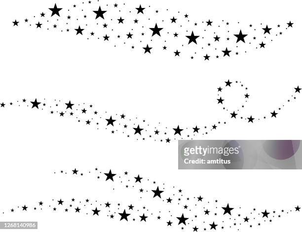 ornate stars - star shape stock illustrations