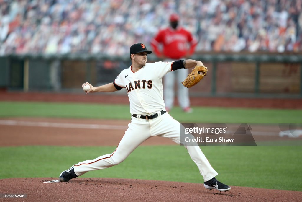 Los Angeles Angels v San Francisco Giants