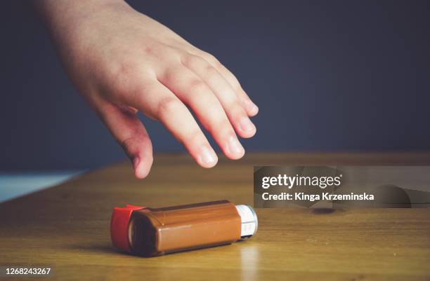 Brown Round Inhaler 61 Brown Asthma Inhaler Stock Photos, High-Res Pictures, and Images ...