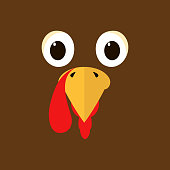 turkey thanksgiving character funny humor colorful animals