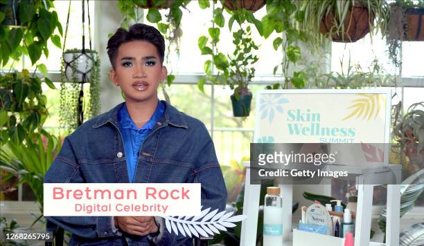 Bretman Rock speaks during the Skin Wellness Summit, sponsored by Neutrogena and Aveeno, at Amazon Live on August 14, 2020 in Los Angeles, California.