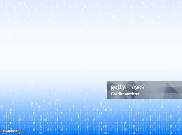 binary codes corner - hacking background stock illustrations