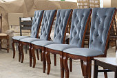 Furniture factory. Manufacture of chairs