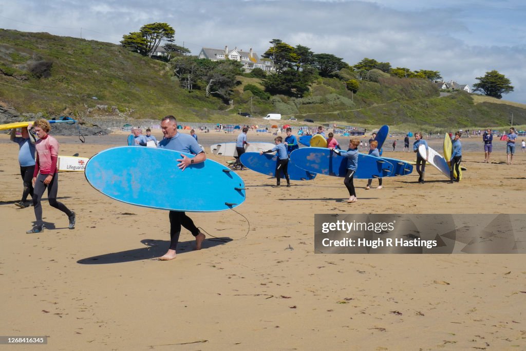 Cornwall Reopens To Summer Tourists