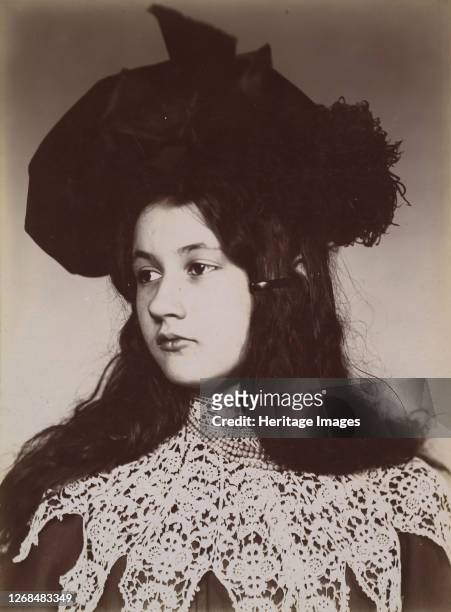 Denise Zola, circa 1900. Artist Emile Zola.