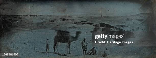 Desert near Alexandria, 1842. Artist Joseph Philibert Girault De Prangey.