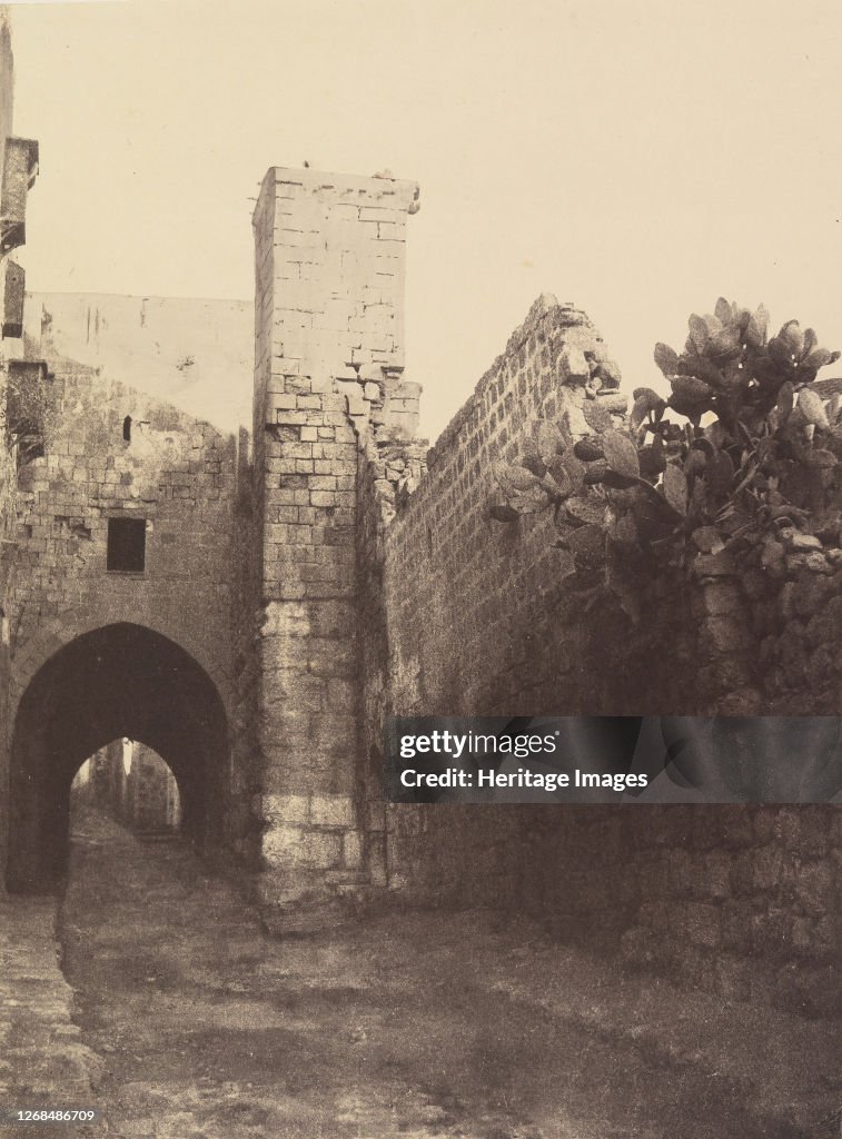 Jérusalem Massif De La Tour Antonia