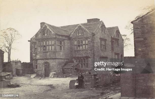 Worsthorn Old Hall, 1860s. Artist Unknown.