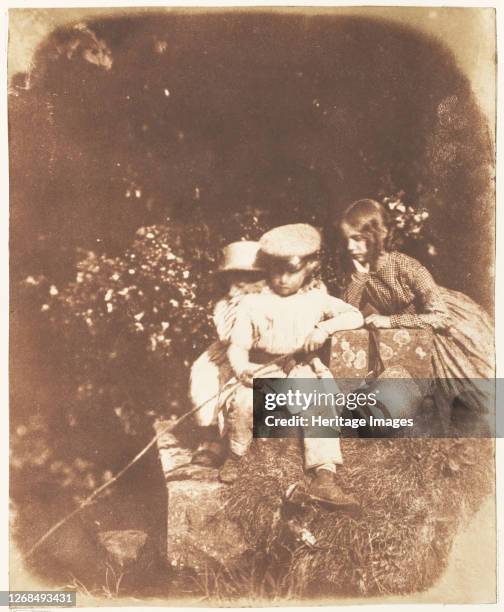 Finlay Children, 1843-47. Artist David Octavius Hill, Robert Adamson, Hill & Adamson.