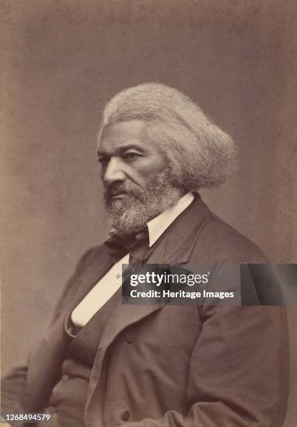 Frederick Douglass, circa 1880. Artist Mathew Brady.