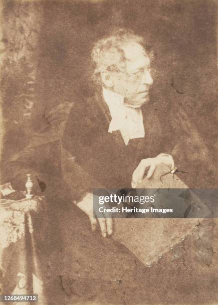 Rev. Henry Grey, D.D., St. Mary's, Edinburgh, 1843-47. Artist David Octavius Hill, Robert Adamson, Hill & Adamson.