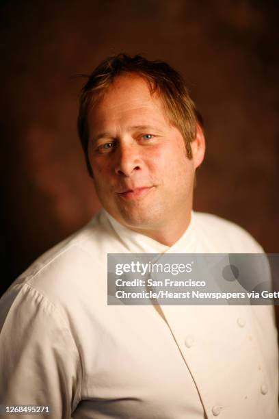 David Kinch, chef at Manresa in Los Gatos, Calif. On June 12, 2008. Photo by Craig Lee / The Chronicle