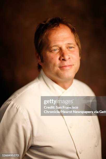 David Kinch, chef at Manresa in Los Gatos, Calif. On June 12, 2008. Photo by Craig Lee / The Chronicle