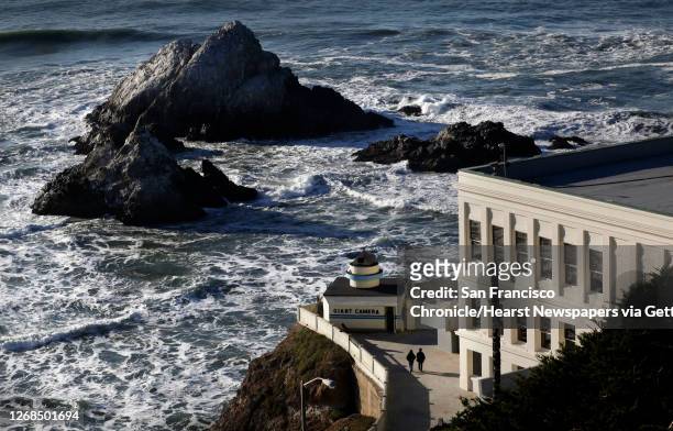 The view of the Cliff House and Seal Rock from the top of Sutro Heights Park on Friday Jan. 4 in San Francisco, Calif. Native Son looks at the many...