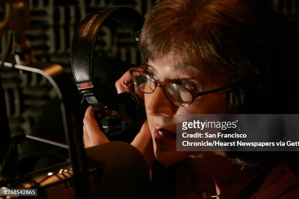 Rosenberg does a sound check in the studio. Betsy Rosenberg is a longtime Bay Area radio journalist who has invested much of the last few years  and...